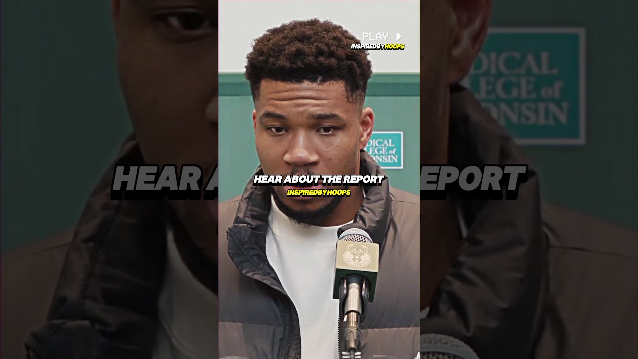 Giannis On His Current Situation With The Bucks 👀