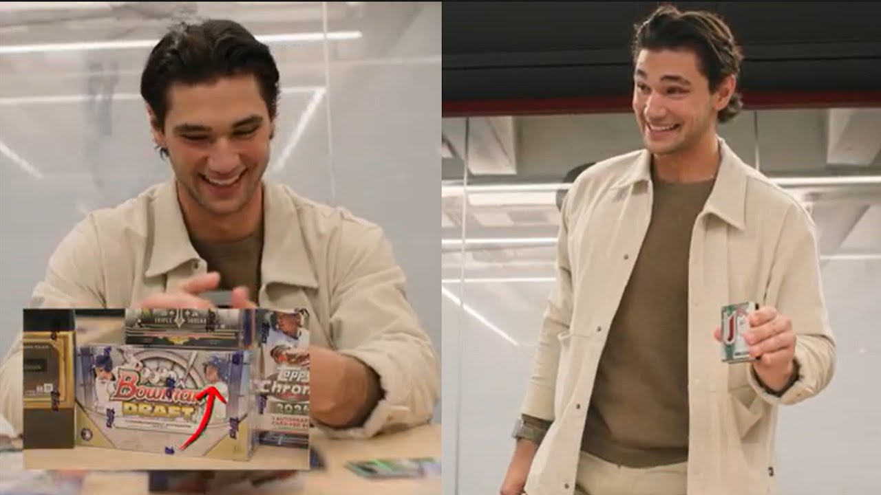 PACK RIP! Baseball cards galore! Who did Jac Caglianone unpack!? 👀