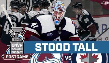 Scott Wedgewood and the Colorado Avalnche hold off Winnipeg Jets for 4th straight win