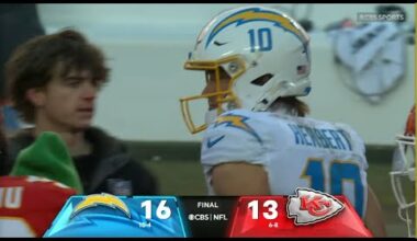Justin Herbert And The Los Angeles Chargers END The Kansas City Chiefs | NFL POSTGAME REACTION