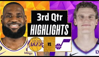 Los Angeles Lakers vs Utah Jazz Full Game Highlights 3rd Qtr P2 | Dec 18 | 2025 NBA Highlights