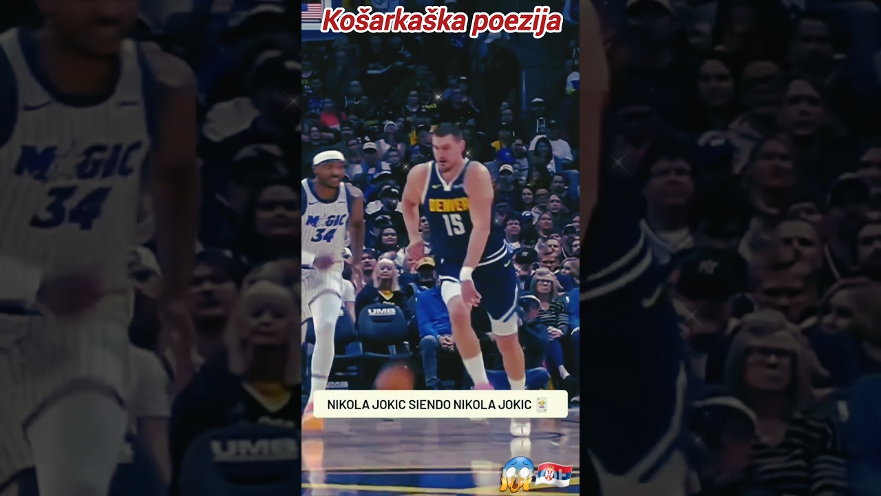 😱🇷🇸🔥Nikola Jokić - TRUE BASKETBALL POETRY ❤️ VS Orlando Magic🔥