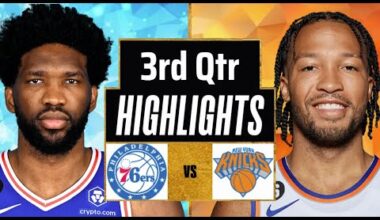 Philadelphia 76ers vs New York Knicks Full Game Highlights 3rd Qtr | Dec 19 | 2025 NBA Highlights