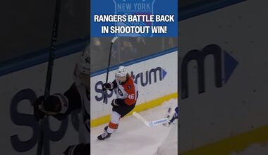 STUNNING comeback for the Rangers! 🙌