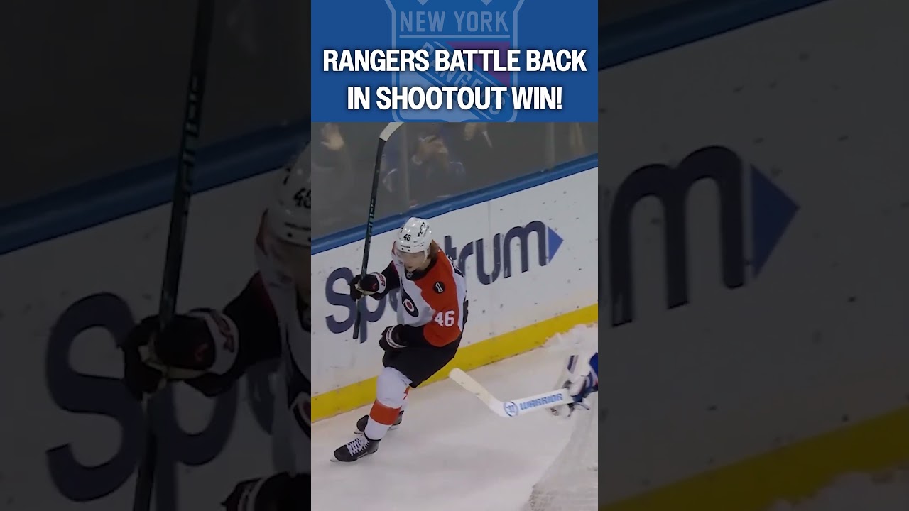 STUNNING comeback for the Rangers! 🙌