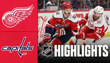 Red Wings vs. Capitals | NHL Highlights | December 20, 2025