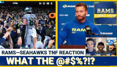 RAMS SQUAD SHOW: Rams CHOKE 16-point lead, lose NFC West "Title Game" 38-37 to Seahawks + Puka DRAMA