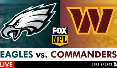 Eagles vs. Commanders Live Streaming Scoreboard, Play-By-Play, Highlights, Stats, Box Score; NFL FOX