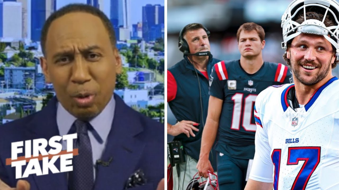 FIRST TAKE | Josh Allen makes MVP statement! - Stephen A. on Bills' comeback to beat Patriots 35-31