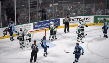 Zach L’Heureux loses his mind, then gets embarrassed.