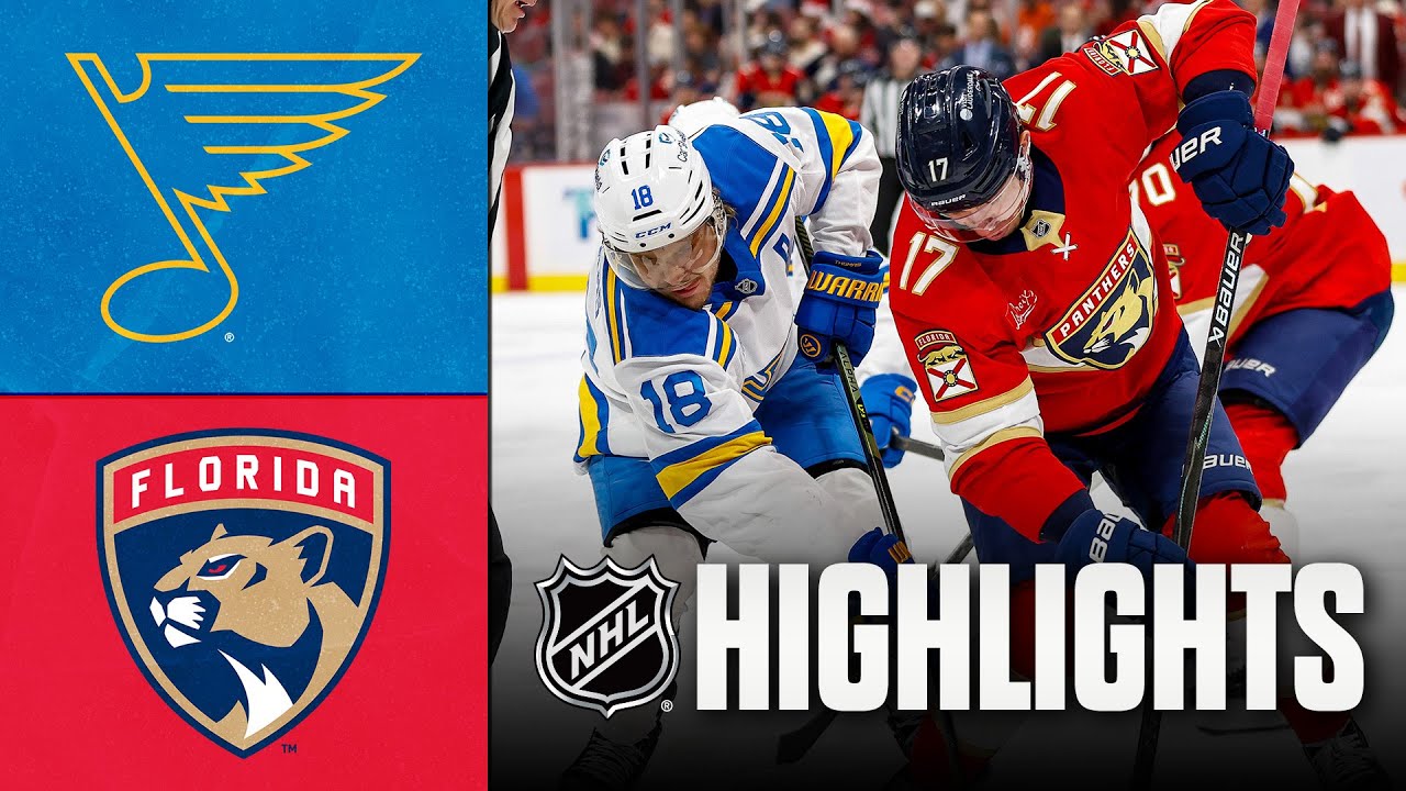 Blues vs. Panthers | NHL Highlights | December 20, 2025