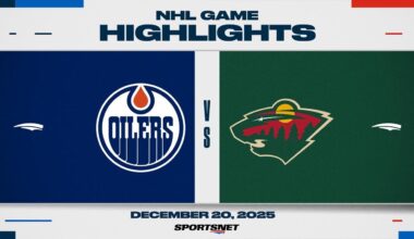 NHL Highlights | Oilers vs. Wild - December 20, 2025