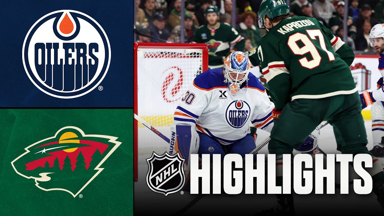Oilers vs. Wild | NHL Highlights | December 20, 2025