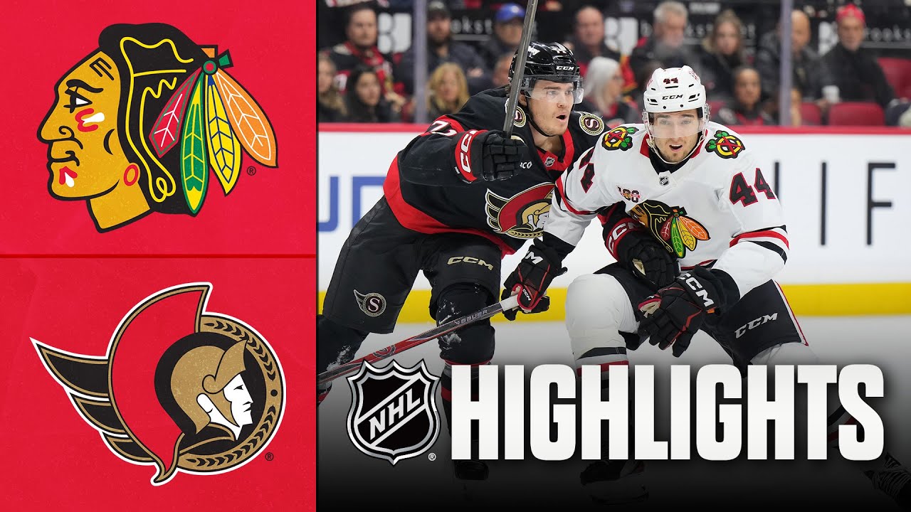 Blackhawks vs. Senators | NHL Highlights | December 20, 2025