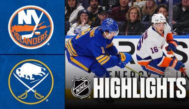 Islanders vs. Sabres | NHL Highlights | December 20, 2025