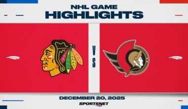 NHL Highlights | Blackhawks vs. Senators - December 20, 2025