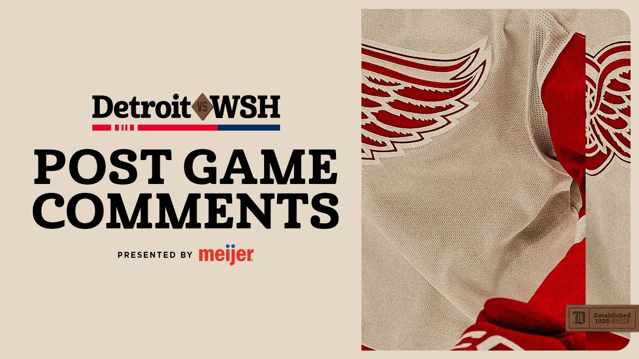 John Leonard, Elmer Soderblom & Todd McLellan Post Game vs. WSH | Dec. 20, 2025