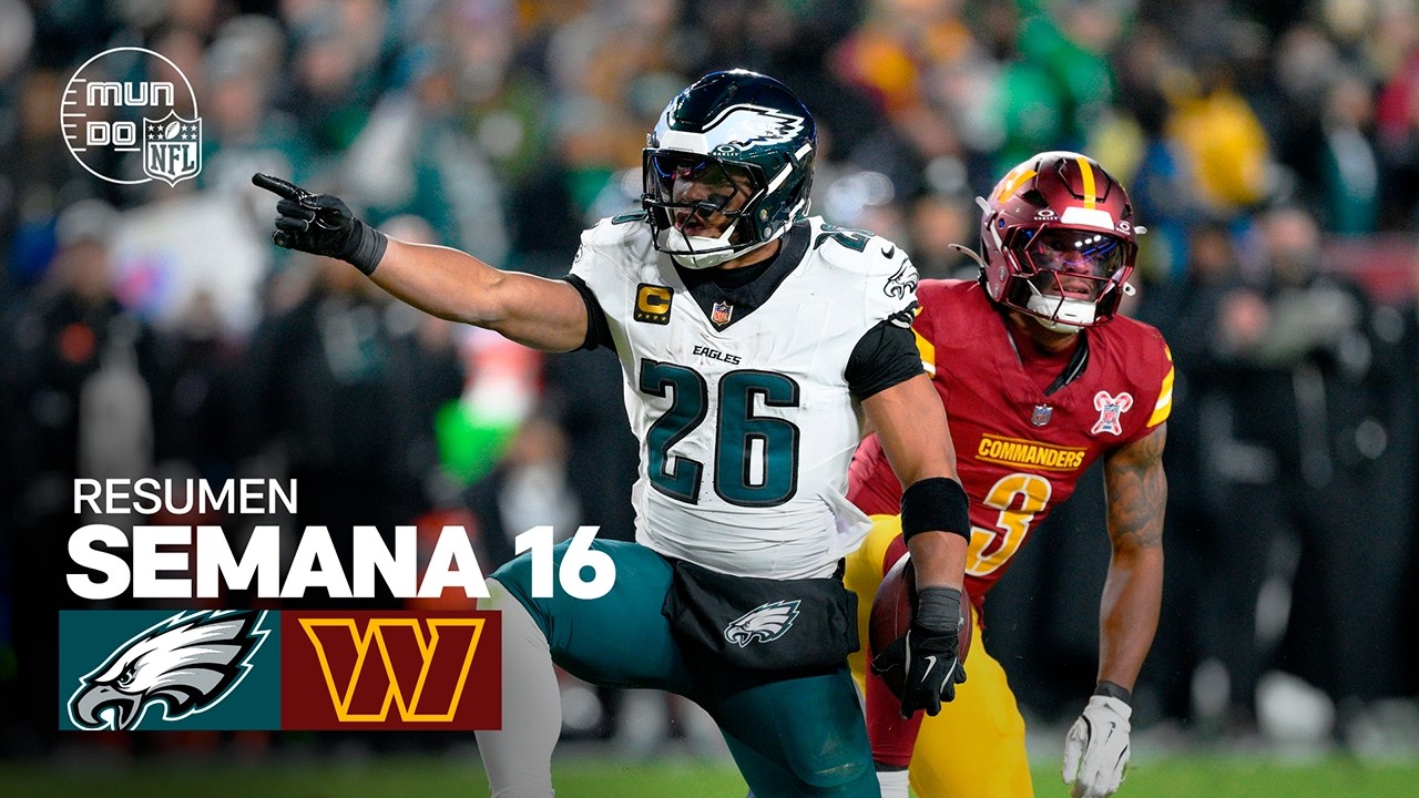 Philadelphia Eagles vs Washington Commanders | Resumen NFL español - Semana 16 | NFL Highlights 2025