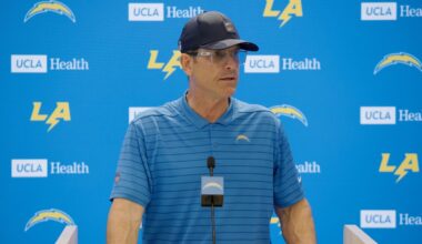 Jim Harbaugh On Injury Updates Vs Cowboys | LA Chargers