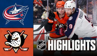 Blue Jackets vs. Ducks | NHL Highlights | December 20, 2025