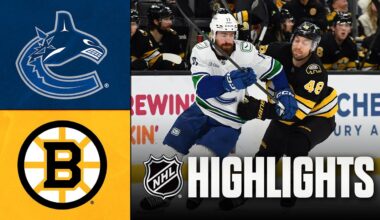Canucks vs. Bruins | NHL Highlights | December 20, 2025