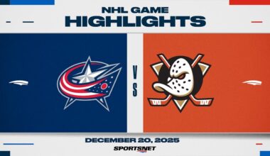 NHL Highlights | Blue Jackets vs. Ducks - December 20, 2025