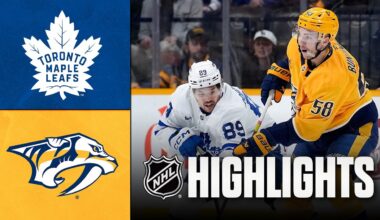 Maple Leafs vs. Predators | NHL Highlights | December 20, 2025