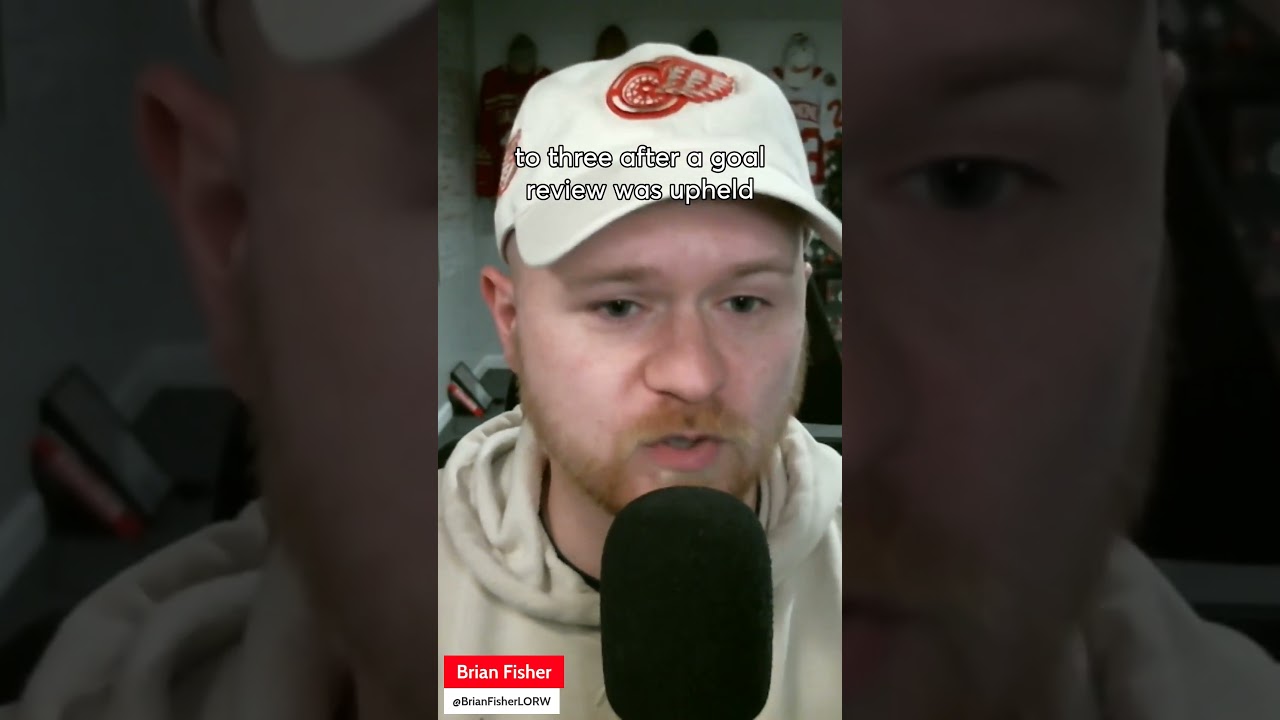 John Leonard scores his 1st as a Red Wing in IMPRESSIVE road win in Washington #shorts #lgrw