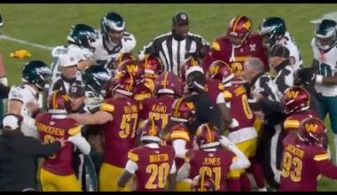 Angry Commanders Fan Reacts To Loss + Massive Fight VS Eagles.