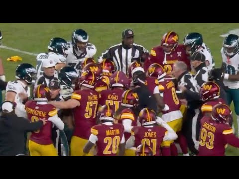 Angry Commanders Fan Reacts To Loss + Massive Fight VS Eagles.