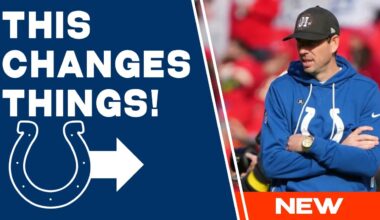 The Indianapolis Colts Get HUGE Boost of Good News!