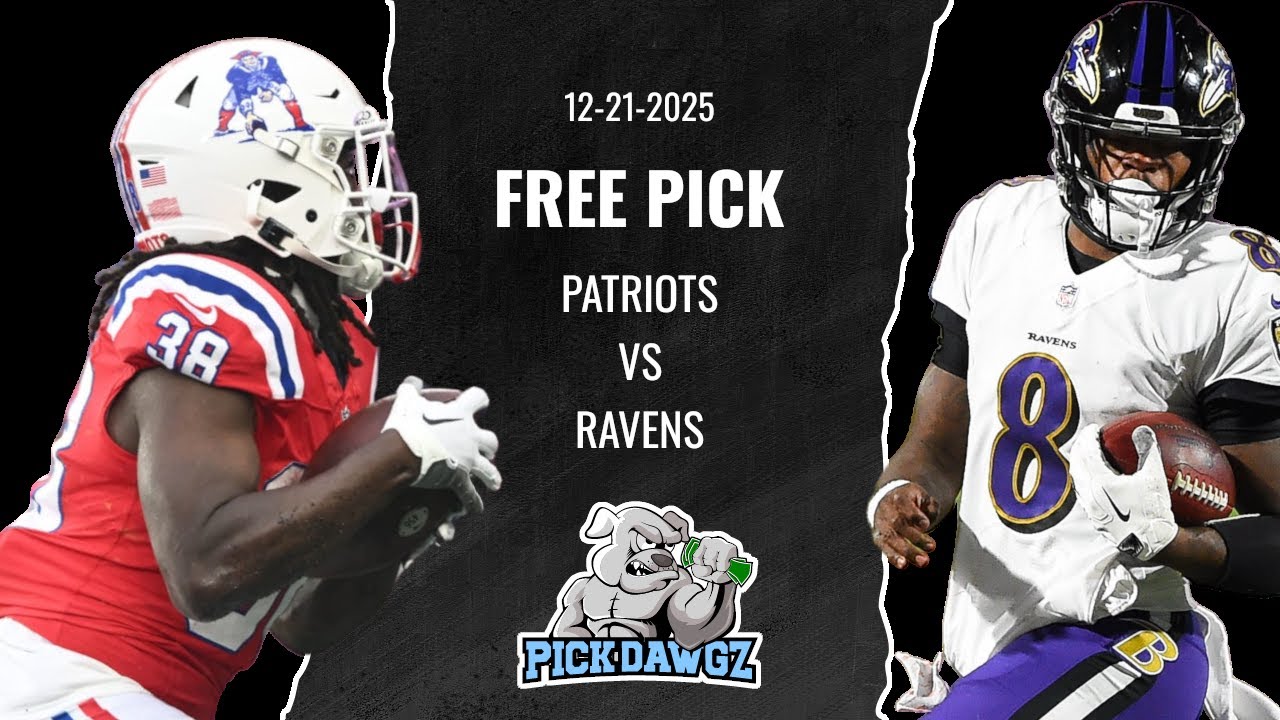 New England Patriots vs Baltimore Ravens 12/21/25 NFL Pick & Prediction | NFL Week 16