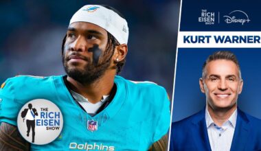 NFL Network’s Kurt Warner Breaks Down Dolphins Benching Tua for Quinn Ewers | The Rich Eisen Show