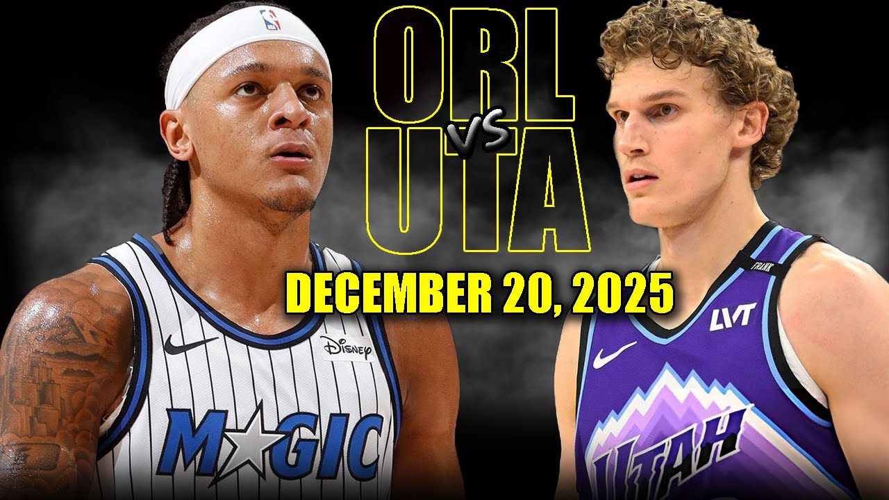 Orlando Magic vs Utah Jazz Full Game Highlights – December 20, 2025 | NBA Season