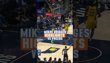 BIG GAME BRIDGES VOTE ALL-STAR⭐️ https://on.knicks.com/48Pm6xI #nba #nyknicks #mikalbridges #allstar