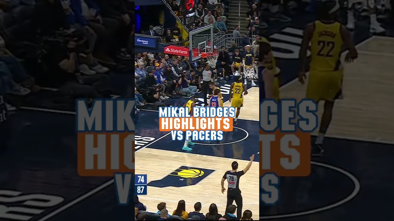 BIG GAME BRIDGES VOTE ALL-STAR⭐️ https://on.knicks.com/48Pm6xI #nba #nyknicks #mikalbridges #allstar