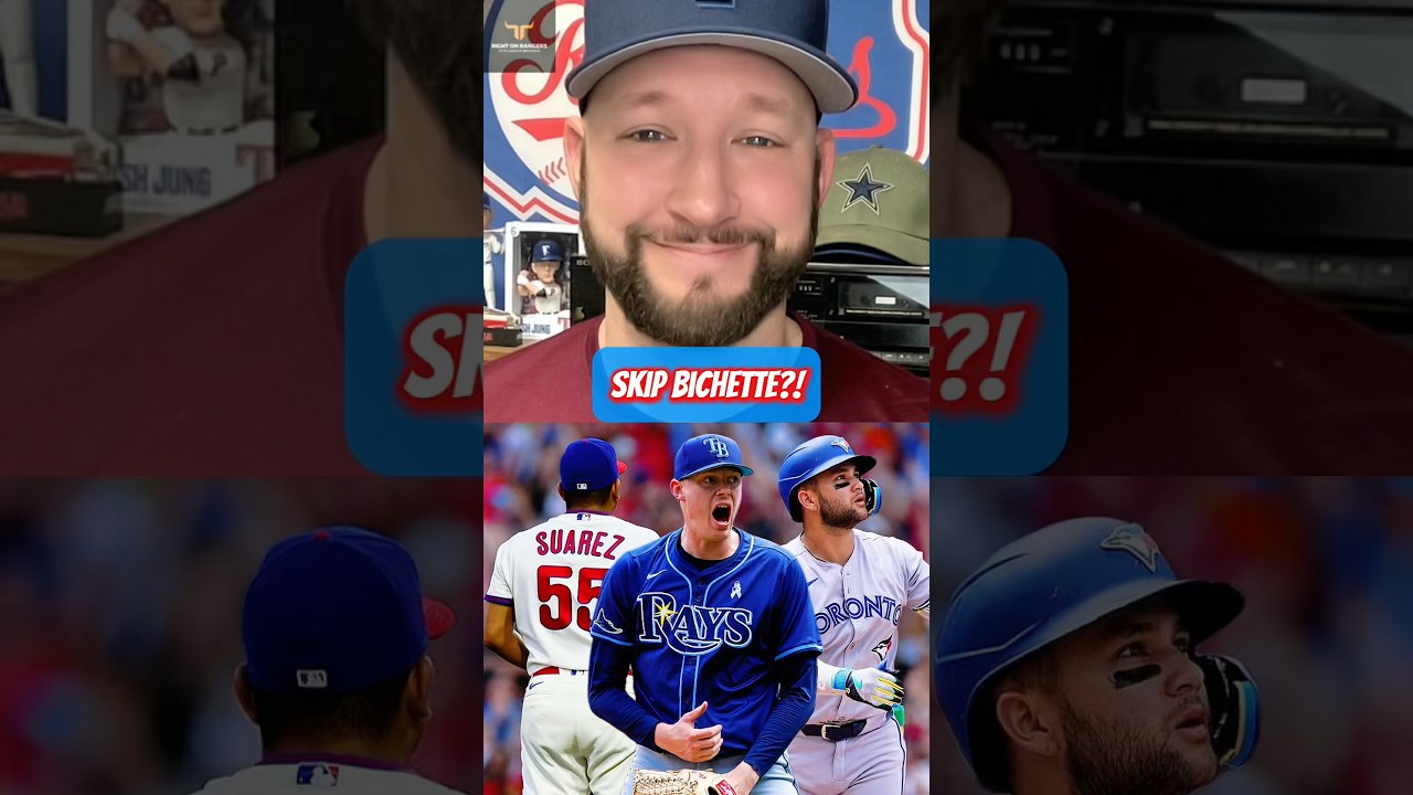 If the #TexasRangers skip Bichette, they better make it count: Suárez, Fairbanks, then pray.