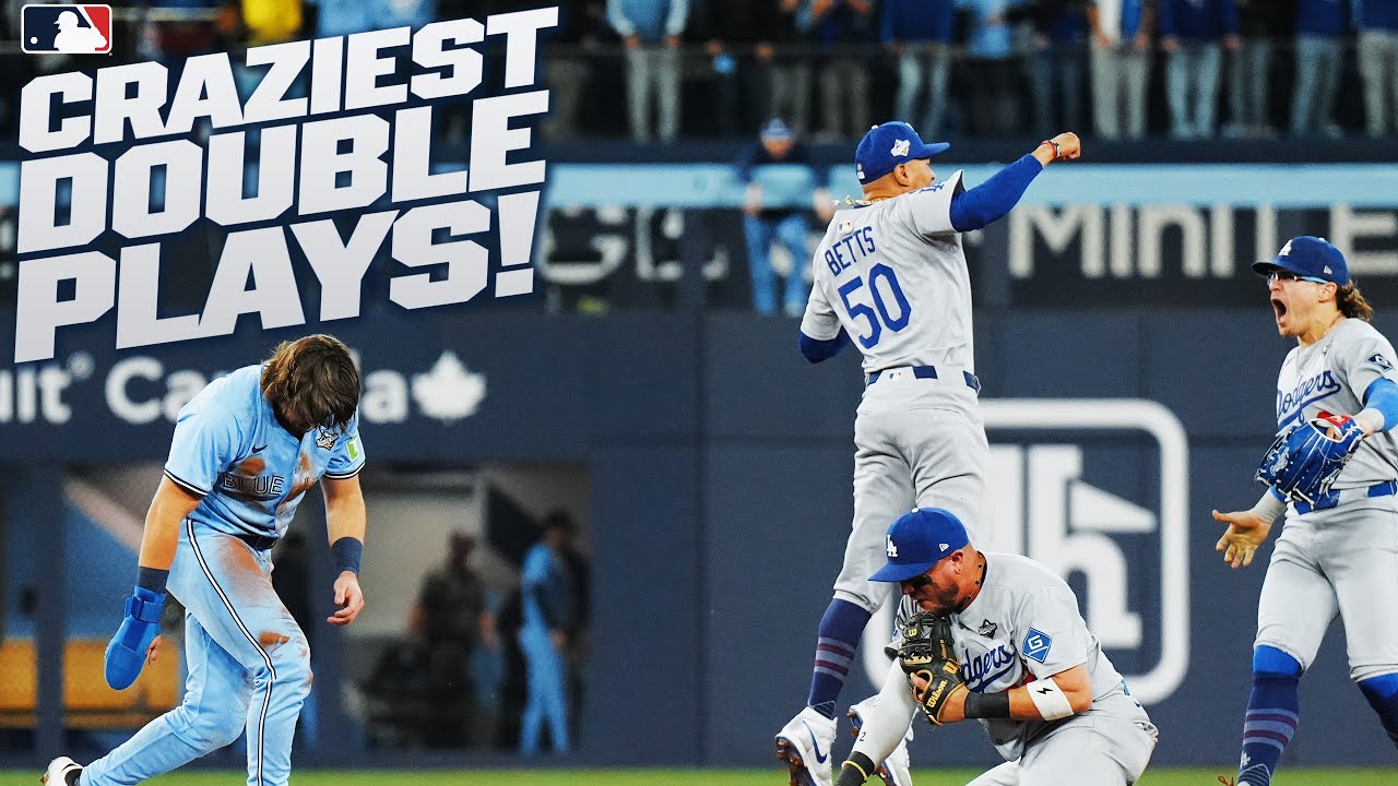 The CRAZIEST double plays we saw in MLB during 2025! 🫨