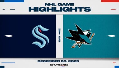 NHL Highlights | Kraken vs. Sharks - December 20, 2025