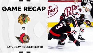 Blackhawks at Senators Game Highlights | 12.20.25
