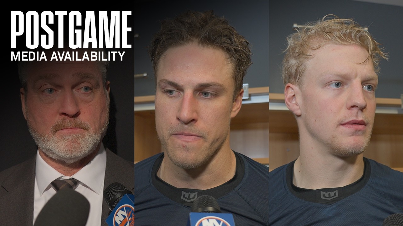 New York Islanders Postgame Availability | NYI at BUF