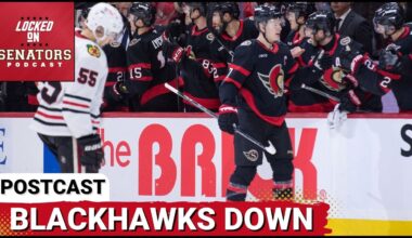 POST CAST: WILD GAME ENDS WITH OTTAWA SENATORS BEATING CHICAGO BLACKHAWKS FOR 3RD STRAIGHT WIN