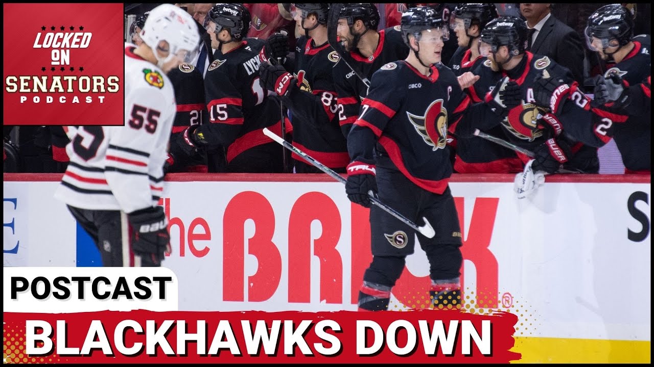 POST CAST: WILD GAME ENDS WITH OTTAWA SENATORS BEATING CHICAGO BLACKHAWKS FOR 3RD STRAIGHT WIN