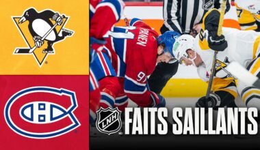 Penguins vs Canadiens | 20/12/25 | Faits saillants