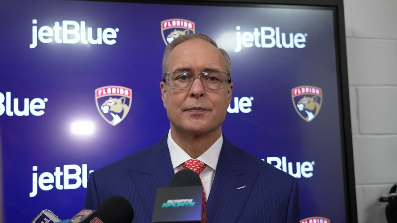 Paul Maurice, Panthers Postgame: Florida Gives Up 4 Straight Goal, Blues End Florida Winning Streak