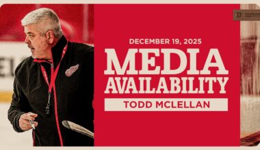 Todd McLellan Practice Media | Dec. 19, 2025