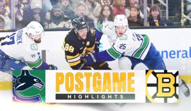 CONDENSED GAME: Boston Bruins vs. Vancouver Canucks - 12/20/2025