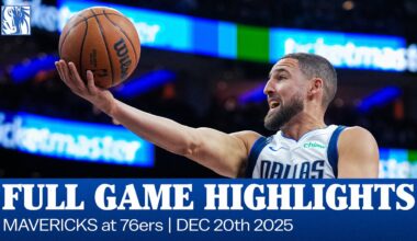 Mavericks Highlights vs. Philadelphia 76ers | December 20, 2025