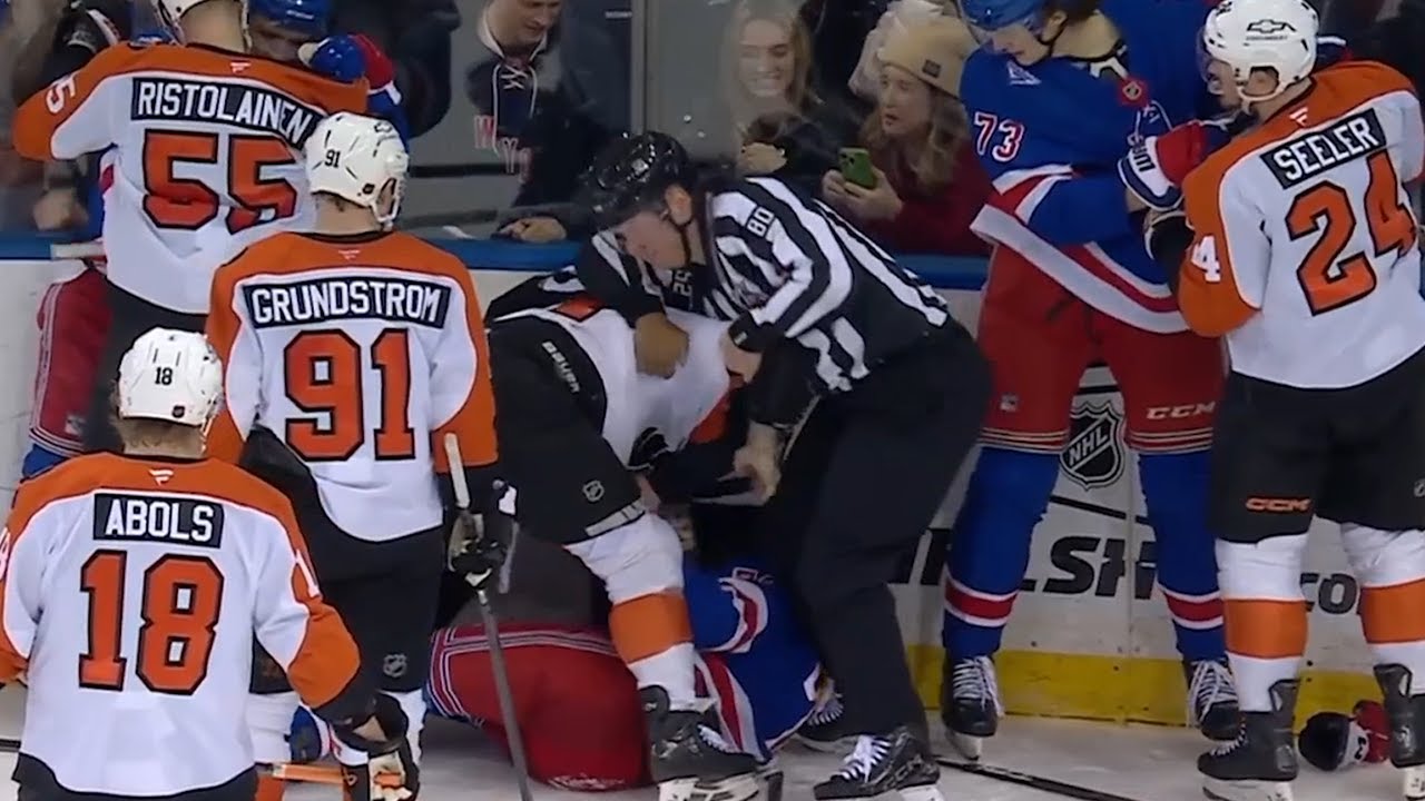 Brennan Othmann Doesn't Like Hit From Nicolas Deslauriers