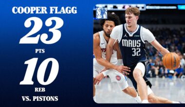 Cooper Flagg (23 PTS 10 REB) vs. Detroit Pistons | December 18, 2025